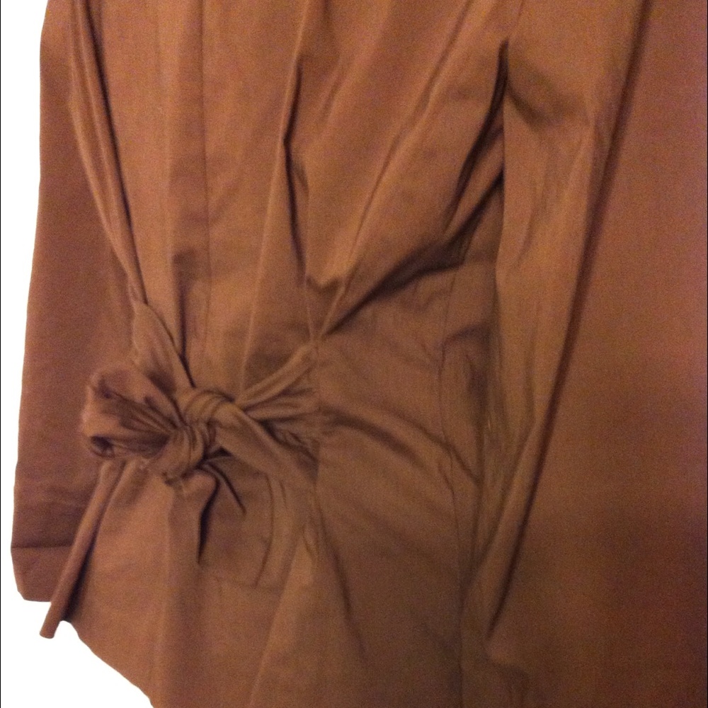 Talbots Collection Chocolate Brown Stretch Jacket - Picture 3 of 4
